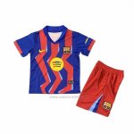 4ª Camiseta Barcelona Nino 2025-2026