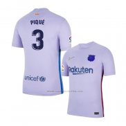 2ª Camiseta Barcelona Jugador Pique 2021-2022