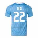 2ª Camiseta Belgica Jugador Doku 2024