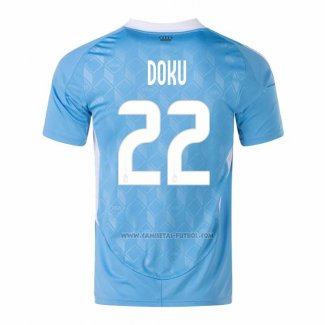 2ª Camiseta Belgica Jugador Doku 2024