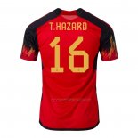 1ª Camiseta Belgica Jugador T.Hazard 2022