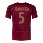 1ª Camiseta Belgica Jugador Vertonghen 2024