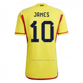1ª Camiseta Colombia Jugador James 2022