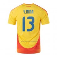 1ª Camiseta Colombia Jugador Y.Mina 2024