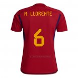 1ª Camiseta Espana Jugador M.Llorente 2022