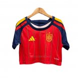 1ª Camiseta Espana Mujer Corta 2026