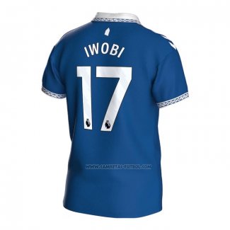 1ª Camiseta Everton Jugador Iwobi 2023-2024