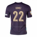 2ª Camiseta Inglaterra Jugador Gomez 2024