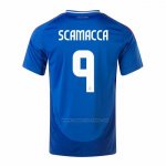 1ª Camiseta Italia Jugador Scamacca 2024-2025
