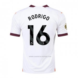 2ª Camiseta Manchester City Jugador Rodrigo 2023-2024