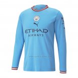1ª Camiseta Manchester City Manga Larga 2022-2023