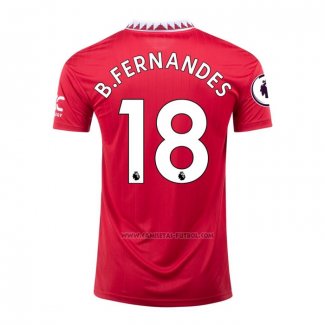 1ª Camiseta Manchester United Jugador B.Fernandes 2022-2023