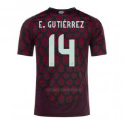 1ª Camiseta Mexico Jugador E.Gutierrez 2024