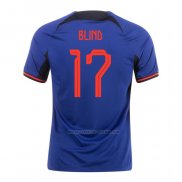 2ª Camiseta Paises Bajos Jugador Blind 2022