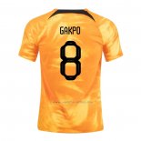 1ª Camiseta Paises Bajos Jugador Gakpo 2022