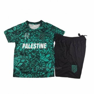 Camiseta Palestina Special Nino 2025-2026 Verde