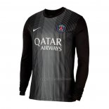 1ª Camiseta Paris Saint-Germain Portero Manga Larga 2025-2026 Negro