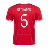 2ª Camiseta Polonia Jugador Bednarek 2022