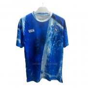 Camiseta Pre Partido del Napoli 2025-2026 Azul