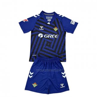 Camiseta Real Betis Portero Nino 2025-2026 Azul