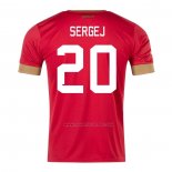 1ª Camiseta Serbia Jugador Sergej 2022