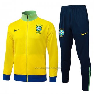 Chandal de Chaqueta del Brasil 2025-2026 Amarillo