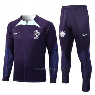 Chandal de Chaqueta del Inter Milan 2022-2023 Purpura