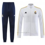 Chandal de Chaqueta del Real Madrid 2023-2024 Blanco