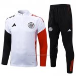 Chandal de Sudadera del Ajax Nino 2025-2026 Blanco