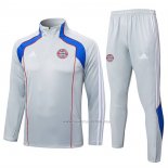 Chandal de Sudadera del Bayern Munich Nino 2025-2026 Gris
