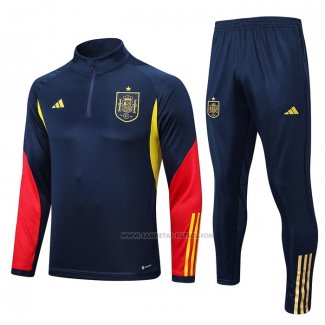 Chandal de Sudadera del Espana 2022-2023 Azul