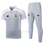 Conjunto Polo del Real Madrid 2025-2026 Gris