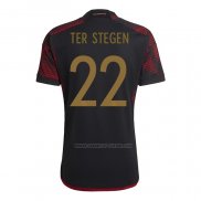 2ª Camiseta Alemania Jugador Ter Stegen 2022