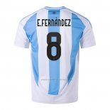 1ª Camiseta Argentina Jugador E.Fernandez 2024