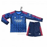 2ª Camiseta Arsenal Manga Larga Nino 2025-2026