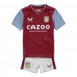 1ª Camiseta Aston Villa Nino 2022-2023