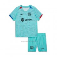 3ª Camiseta Barcelona Nino 2023-2024