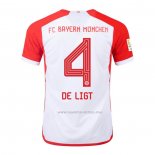 1ª Camiseta Bayern Munich Jugador De Ligt 2023-2024