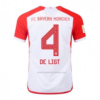 1ª Camiseta Bayern Munich Jugador De Ligt 2023-2024