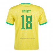 1ª Camiseta Brasil Jugador Antony 2022