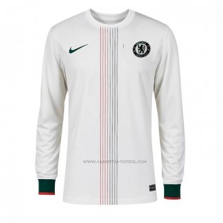 2ª Camiseta Chelsea Manga Larga 2025-2026