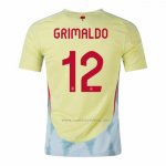 2ª Camiseta Espana Jugador Grimaldo 2024
