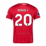 1ª Camiseta Liverpool Jugador Diogo J. 2023-2024