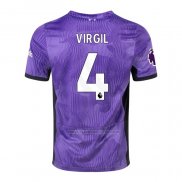 3ª Camiseta Liverpool Jugador Virgil 2023-2024