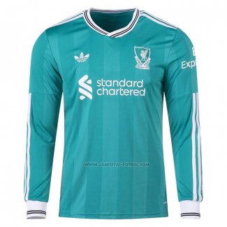 3ª Camiseta Liverpool Manga Larga 2025-2026
