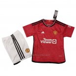 1ª Camiseta Manchester United Nino 2023-2024