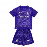Camiseta Olympique Marsella Portero Nino 2025-2026 Purpura