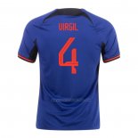 2ª Camiseta Paises Bajos Jugador Virgil 2022