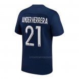 1ª Camiseta Paris Saint-Germain Jugador Ander Herrera 2022-2023