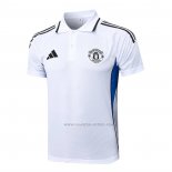 Camiseta Polo del Manchester United 2025-2026 Blanco